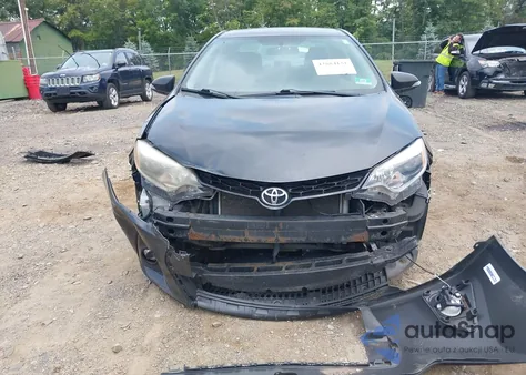 2015 Toyota Corolla S Plus из США, поврежденный, VIN 2T1BURHE6FC250407